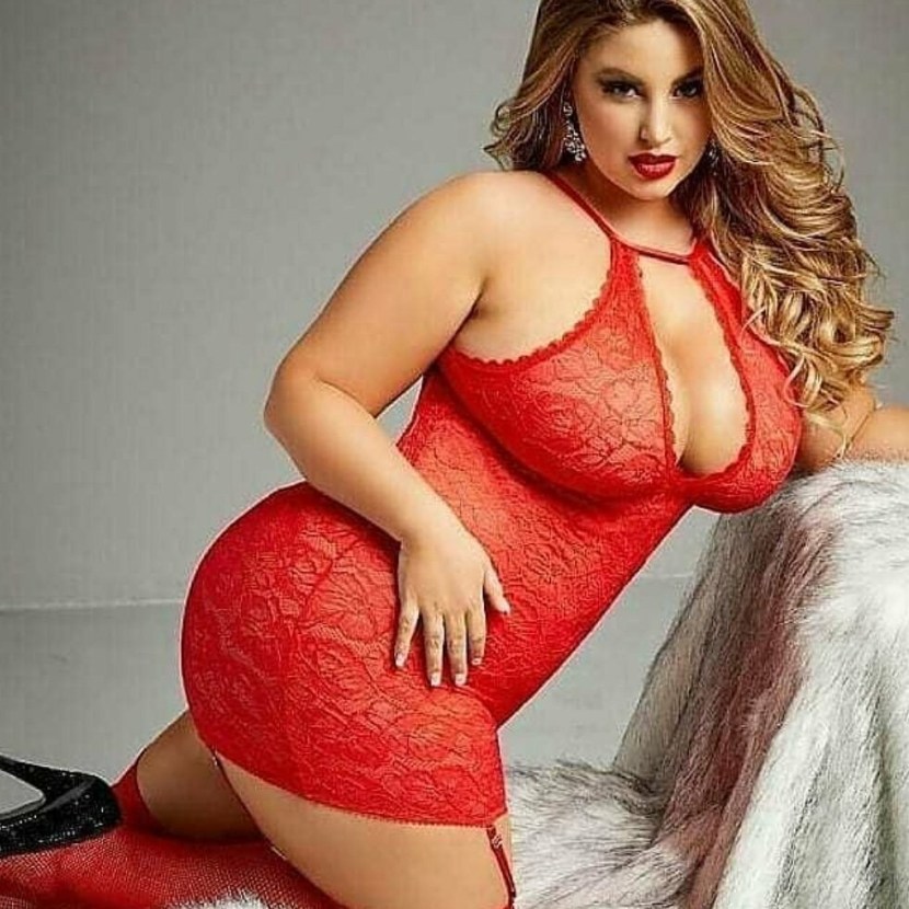 Women with a big waist