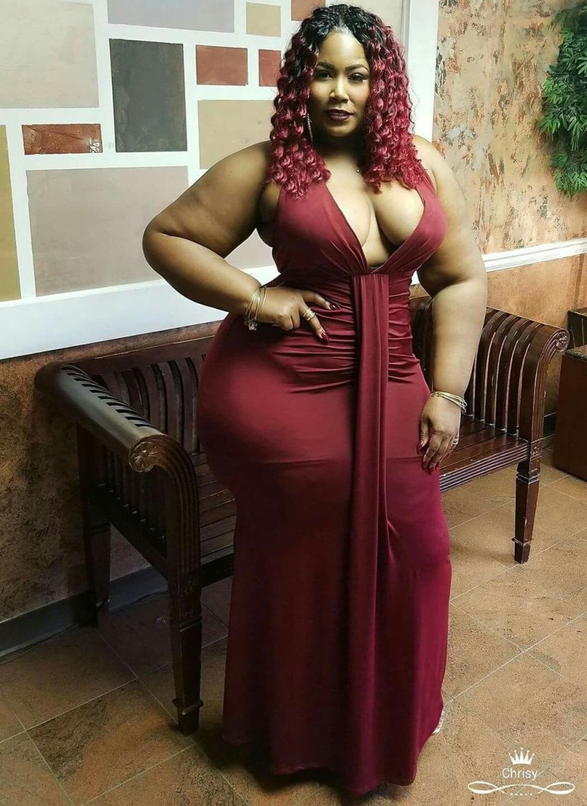 Busty girls in short dresses