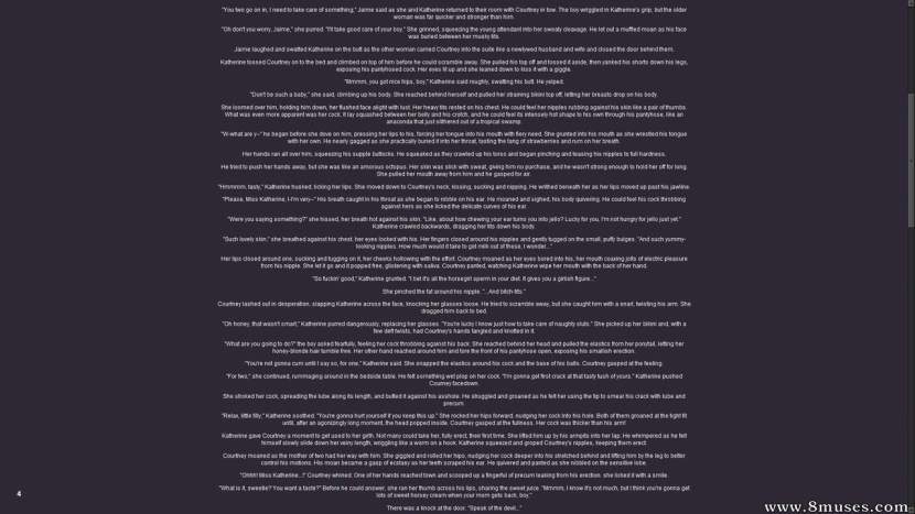 Kiss his wife after suction