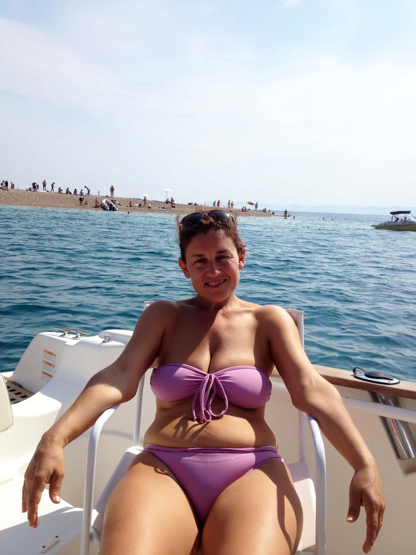 Mature swingers in the resort