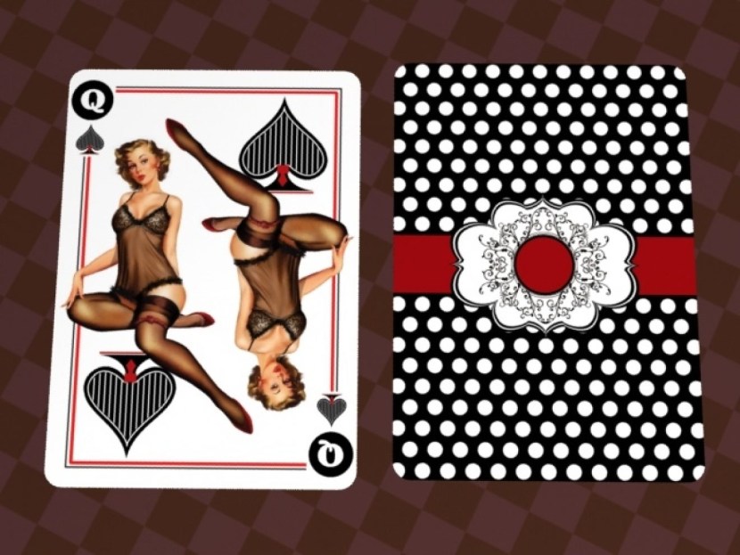 Bicycle Pin Up cards