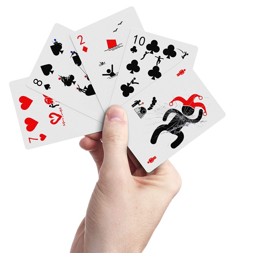 Naked women on playing cards photo