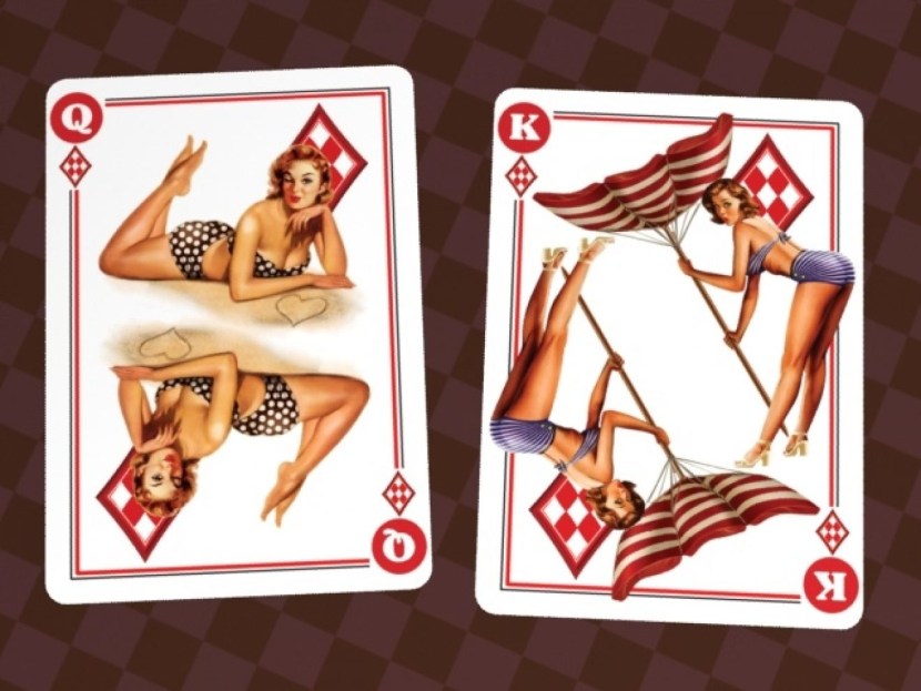 Playing cards from 90 x