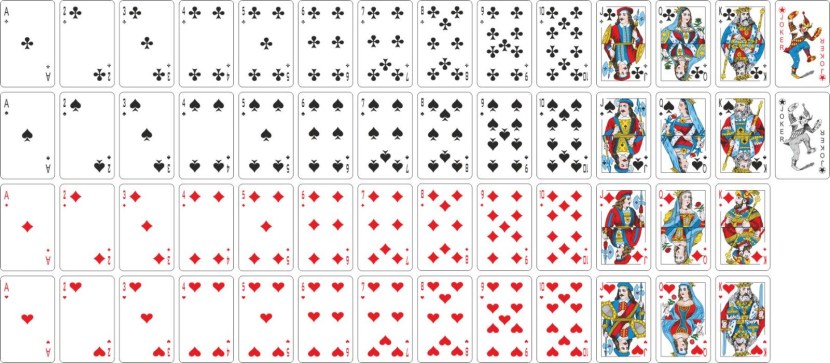 The most beautiful playing cards