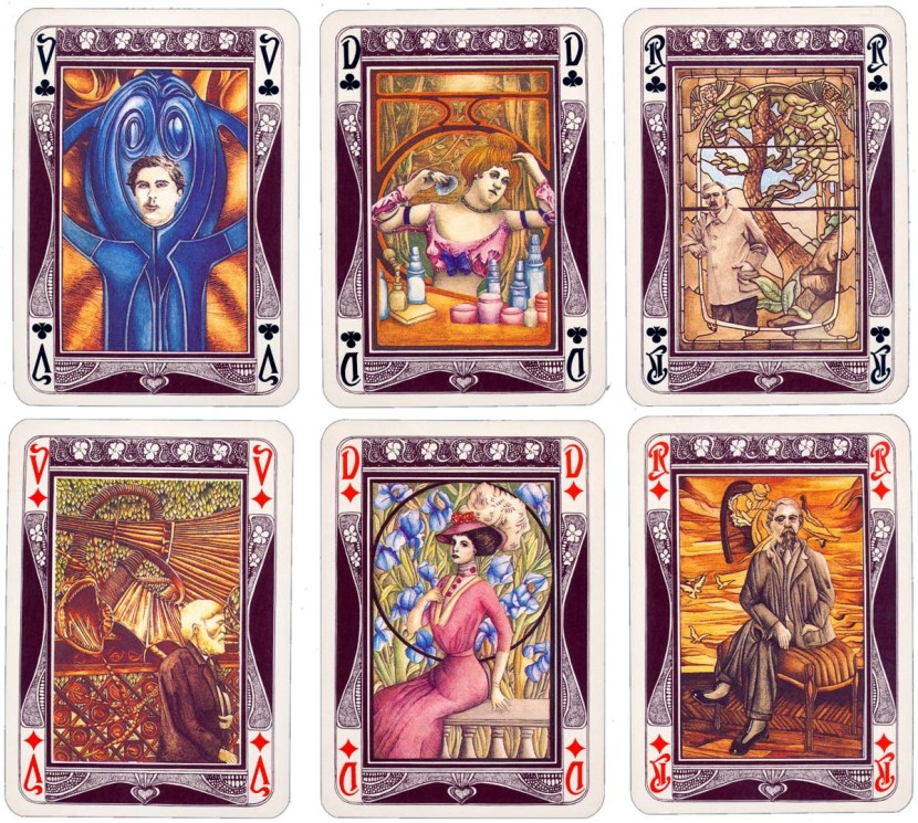 Picture of the card playing