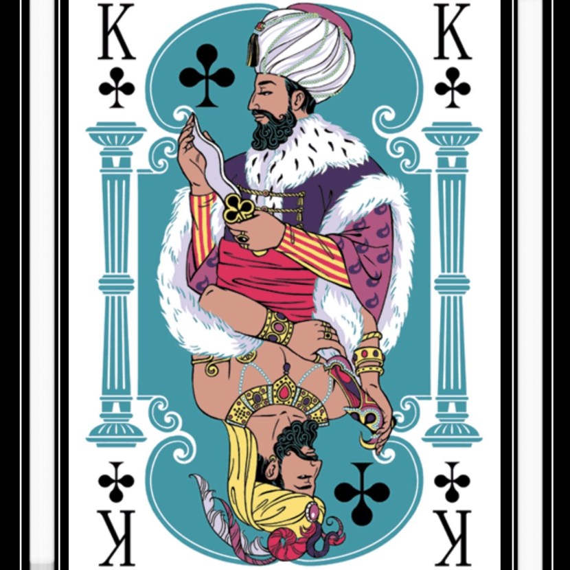 Vintage playing cards