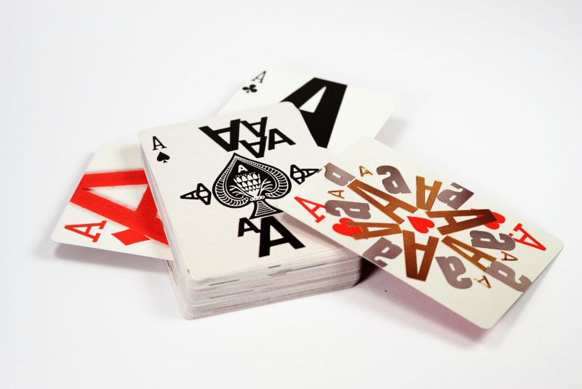 Design of playing cards