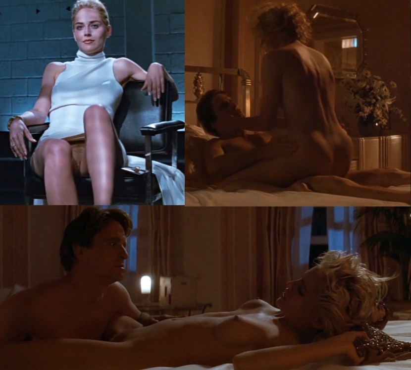 Erotic scenes with Sharon Stone