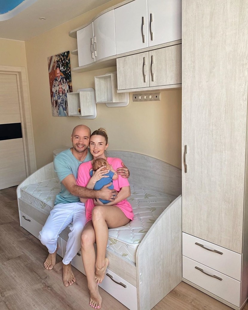 Andrey Cherkasov and family