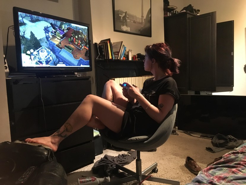 Gamer's wife