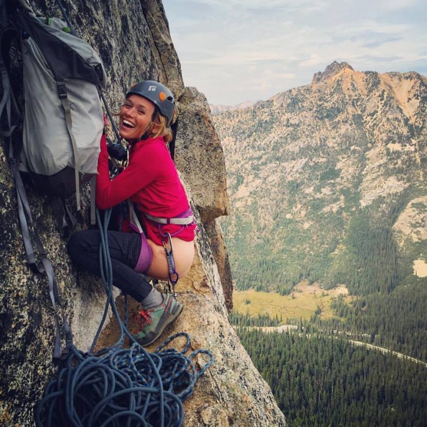 Naked swimmers underwater