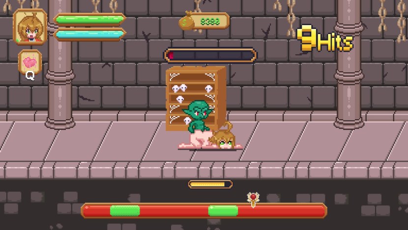 Under water without panties