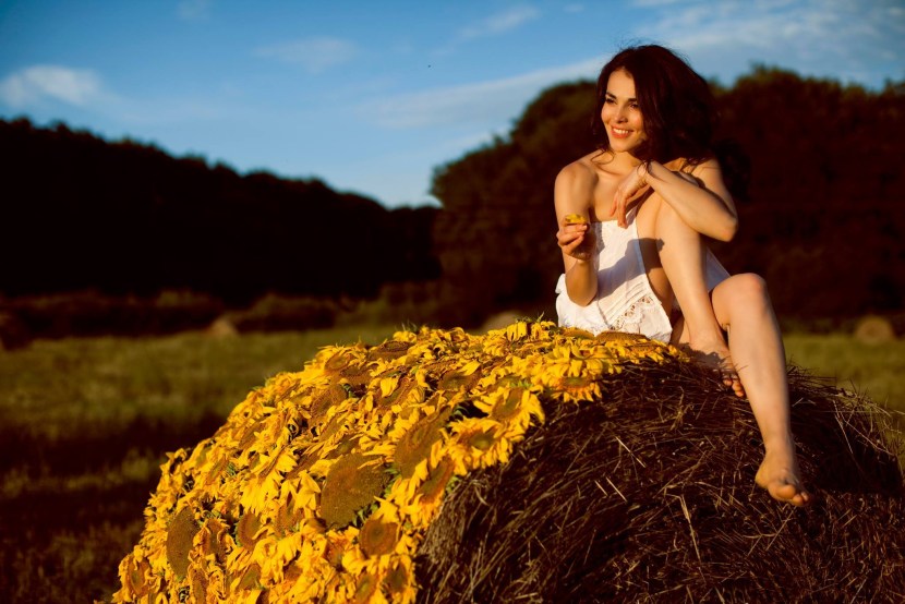 Sati Setgalievna Casanova with her husband