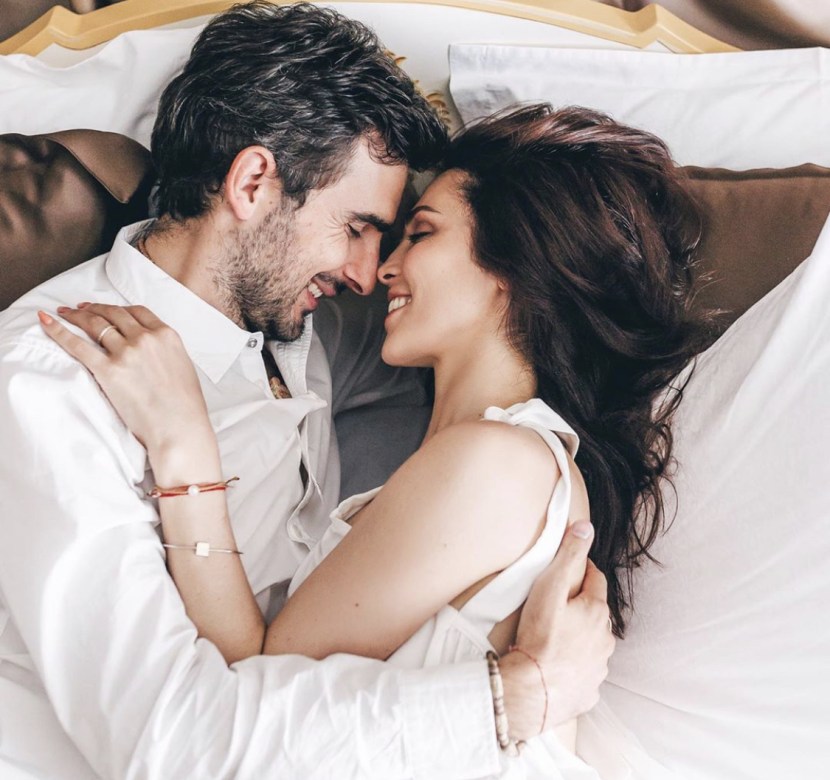 Sati Setgalievna Casanova with her husband