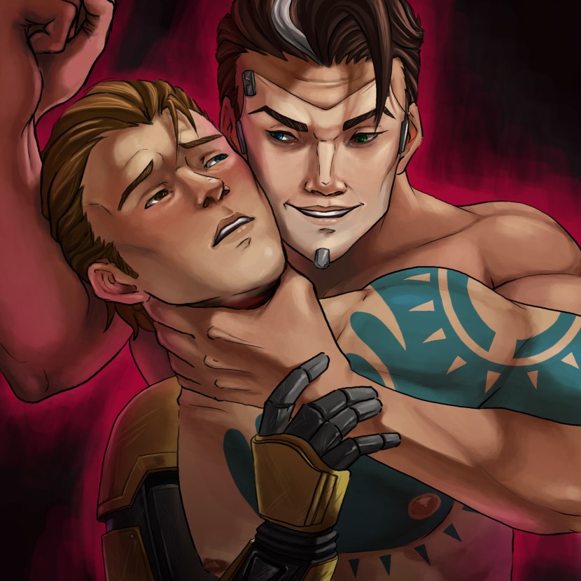 Guys end on each other