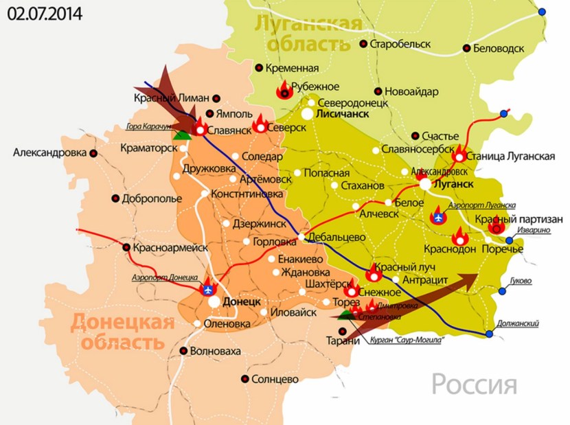 Naked woman from Lugansk