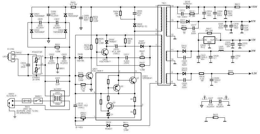 Np8qm30.pcb inverter scheme