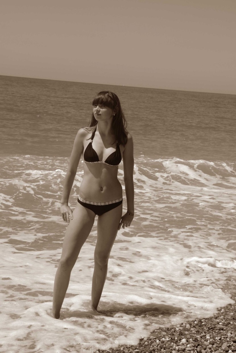 Valeria Arlanova in a swimsuit