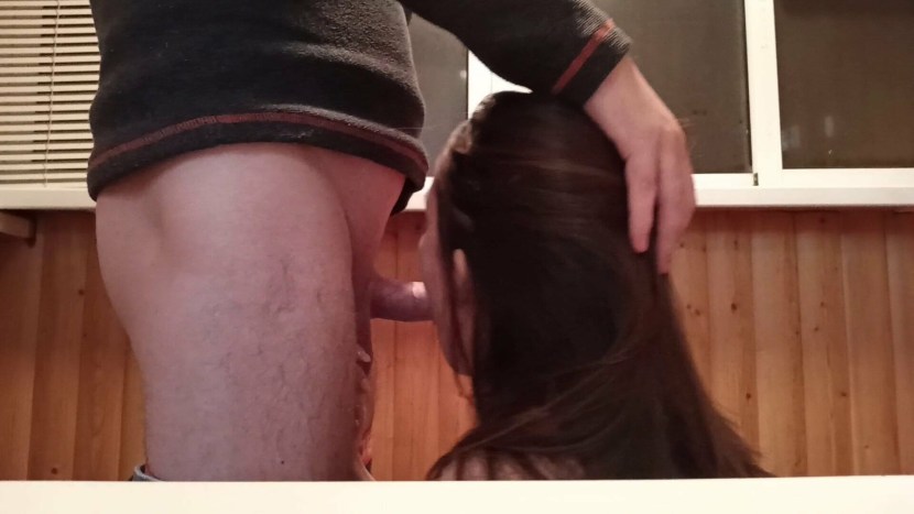 Beautiful fuck on the balcony