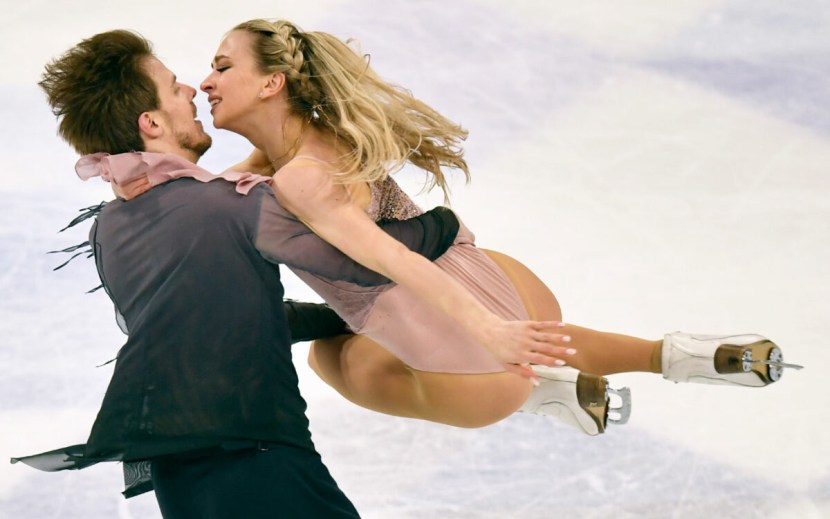 Skaters Victoria Sinitsin and Nikita Katsalapov