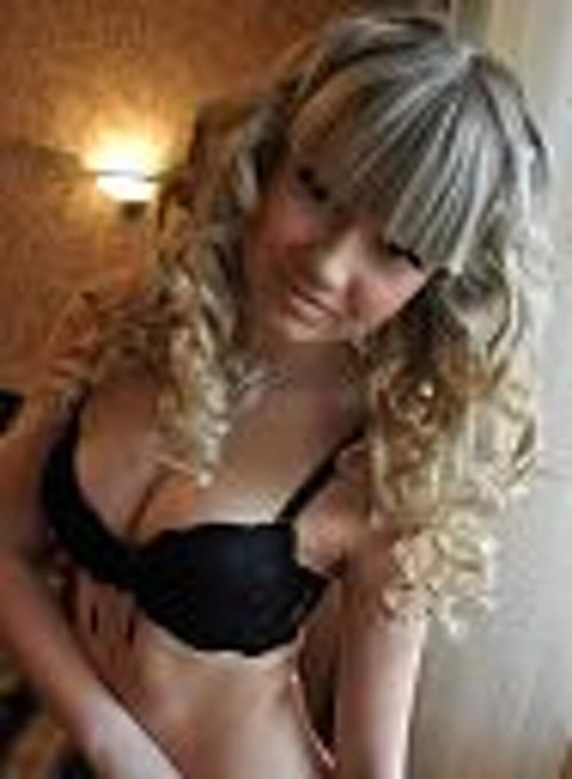 Girls Blonde in the club