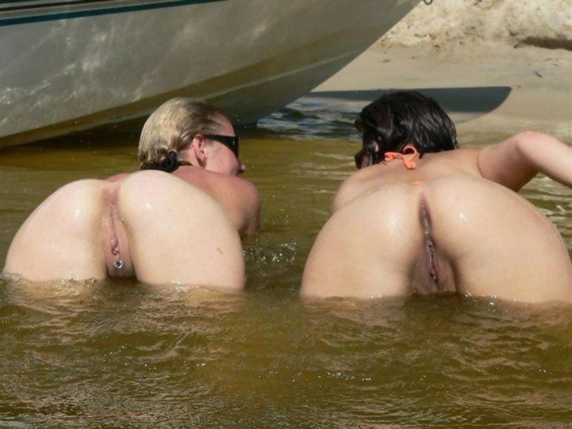 Naked butt on the beach big