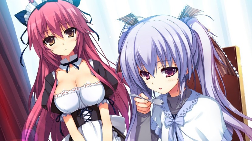 Young lesbians in the bathroom