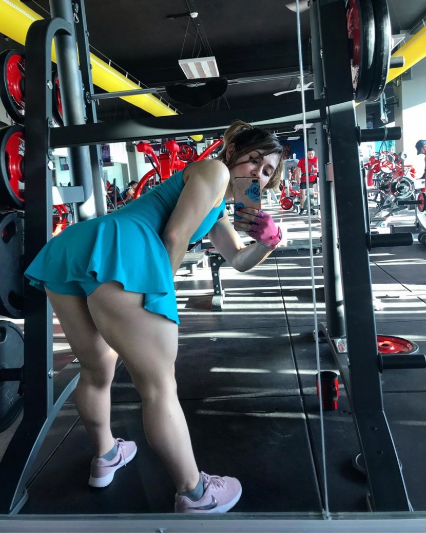 Nicole Aniston18+ in the gym