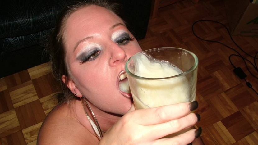 The full glass wrapped