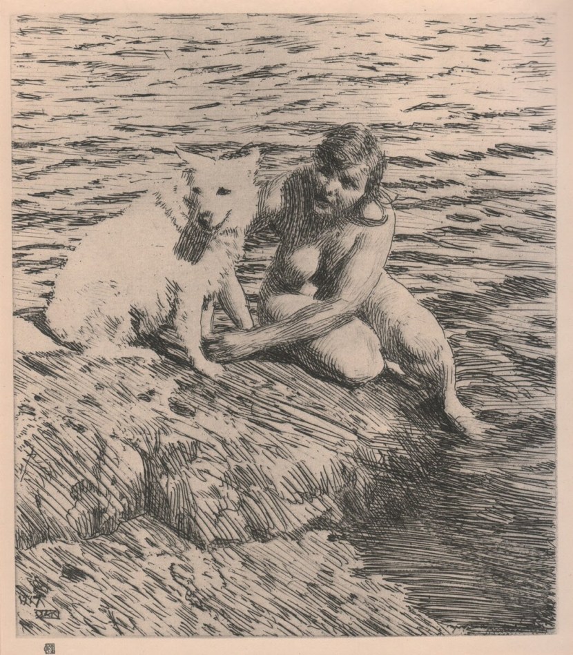 Anders Tsorn Painting nude