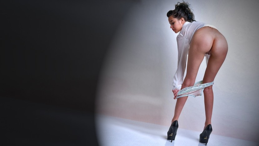 Wallpapers of a girl without panties