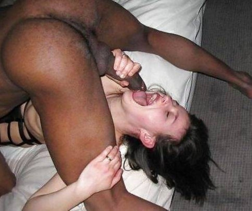 Interracial cuckold GIF
