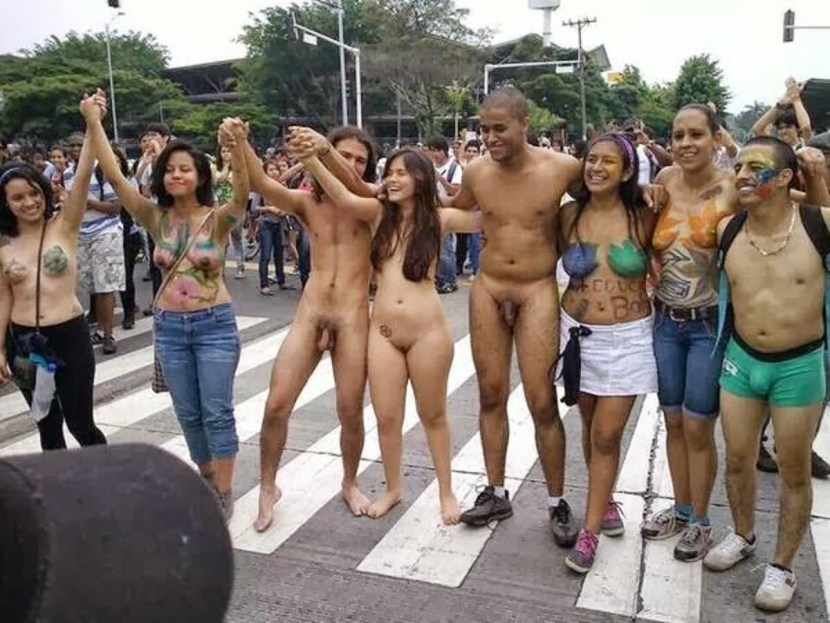 Public Nudity Project: Bay to Breakers Naked without panties