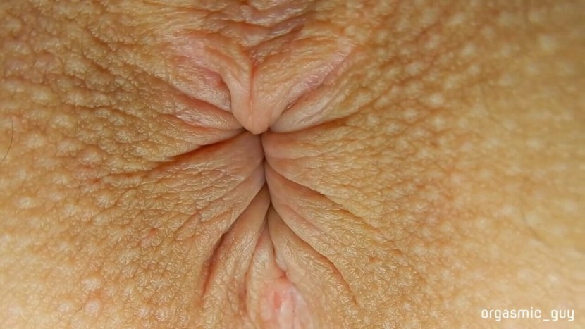 Pulsating anus close -up