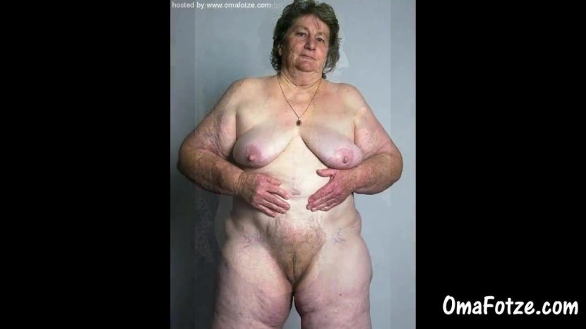 Old terrible naked women