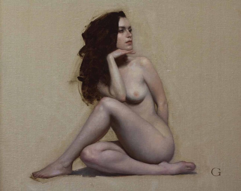 Bruno di Majo painting nude