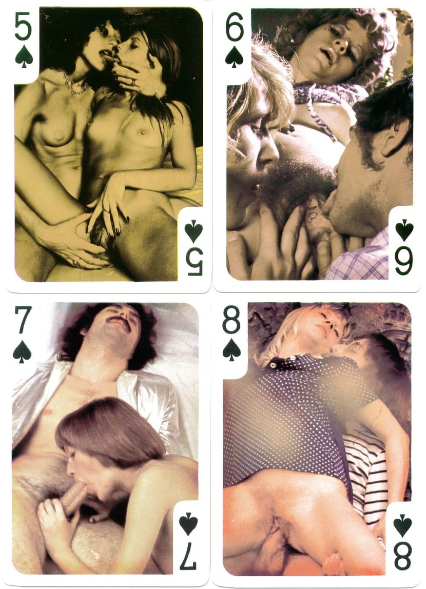Soviet playing porn cards
