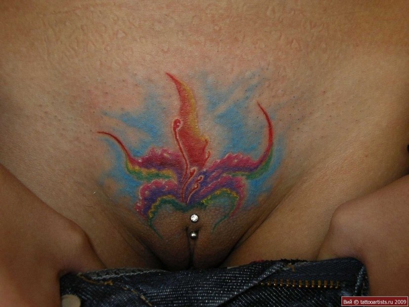 Unusual intimate tattoos