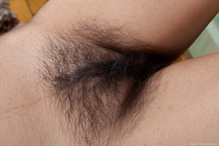 Long pubic hair
