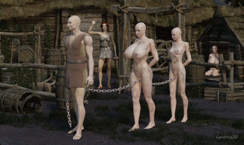 3D BDSM slaves aliens