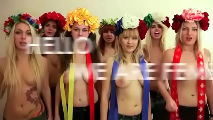 Prisoner of war naked Khokhlushka