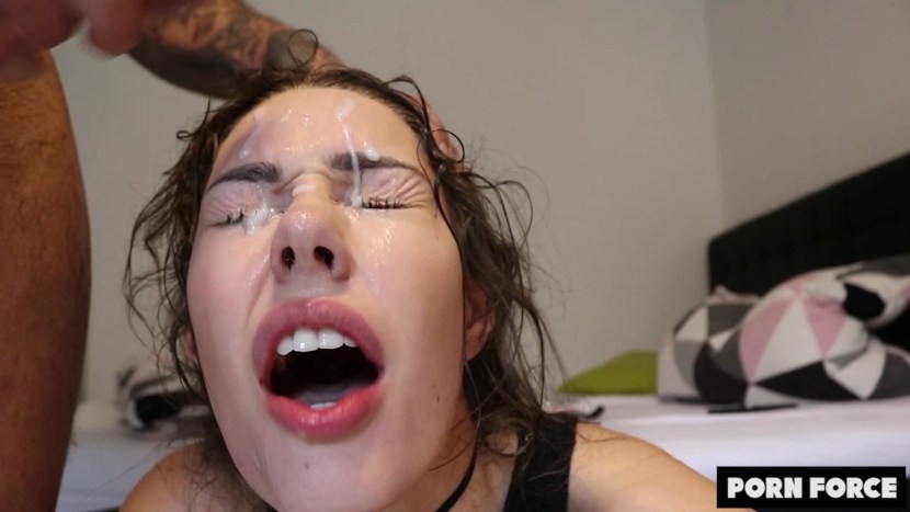 Hard Cumshots on the face