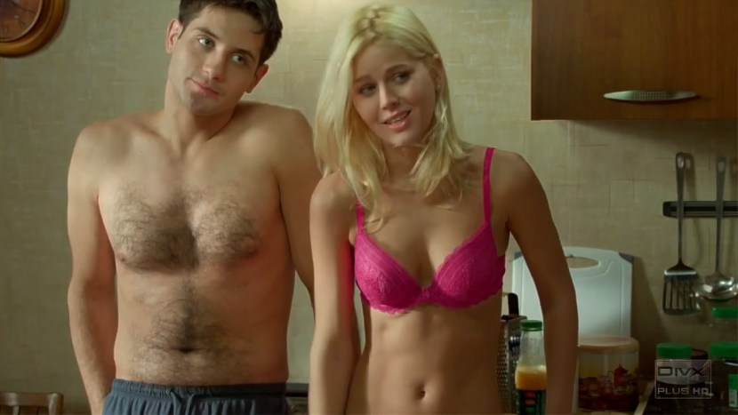 Ekaterina Kuznetsova from the kitchen in underwear