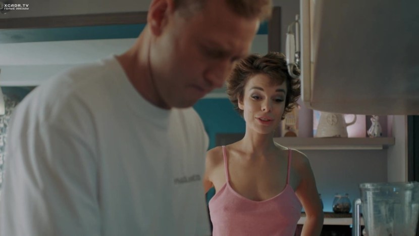 Anna Starshenbaum in a movie without a bra