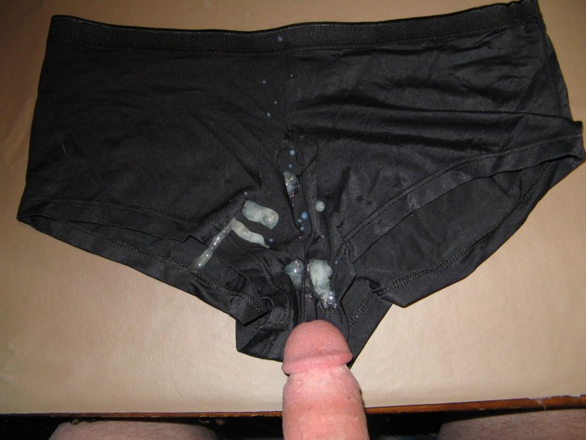 Cleaned panties are male