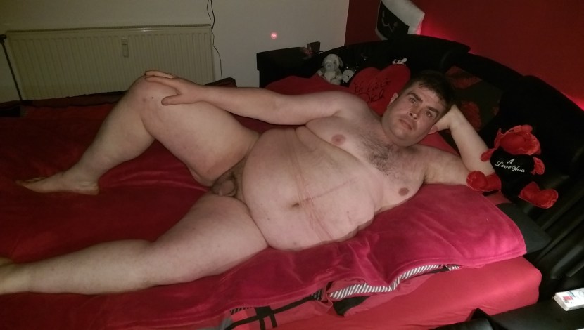 Fat young men naked