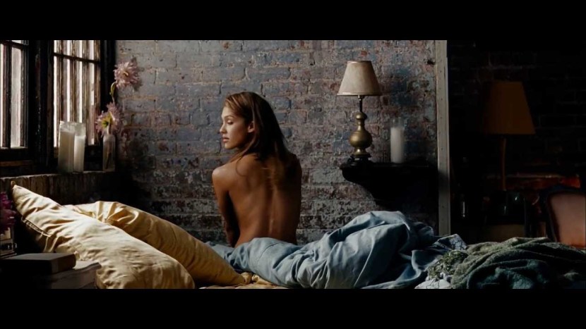 Naked Christina Clebe in the film "Halloween 2007