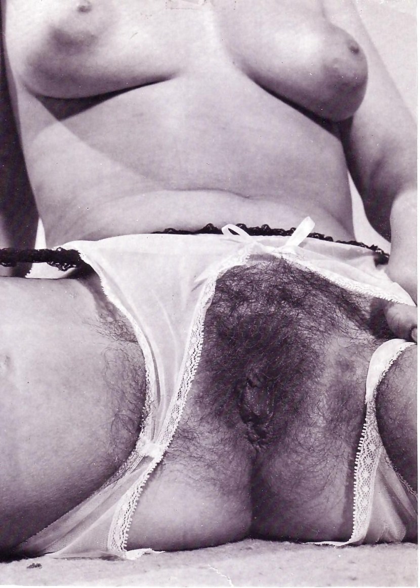 Hairy women retro