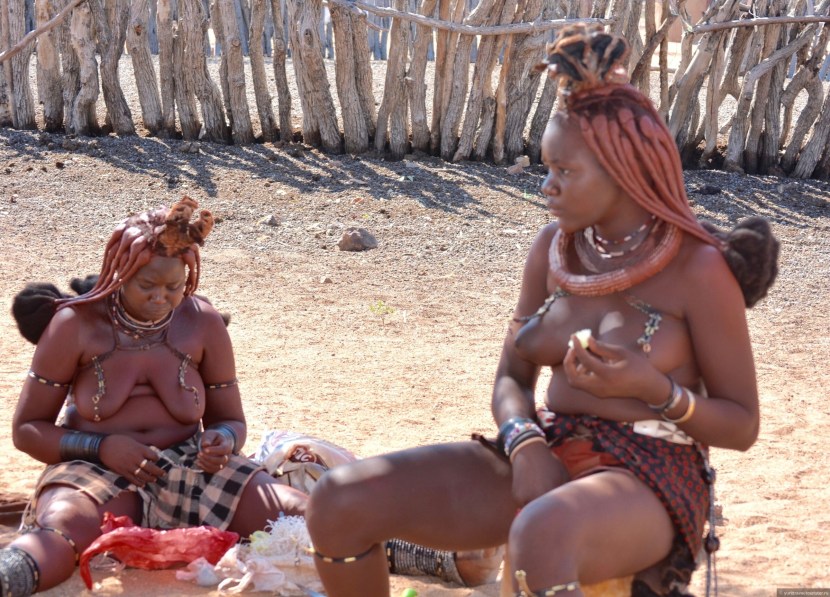 Namibia. The Khimba Broke is naked