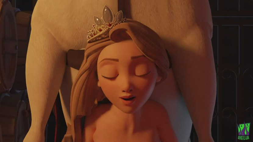 Rapunzel and Maximus Hentai